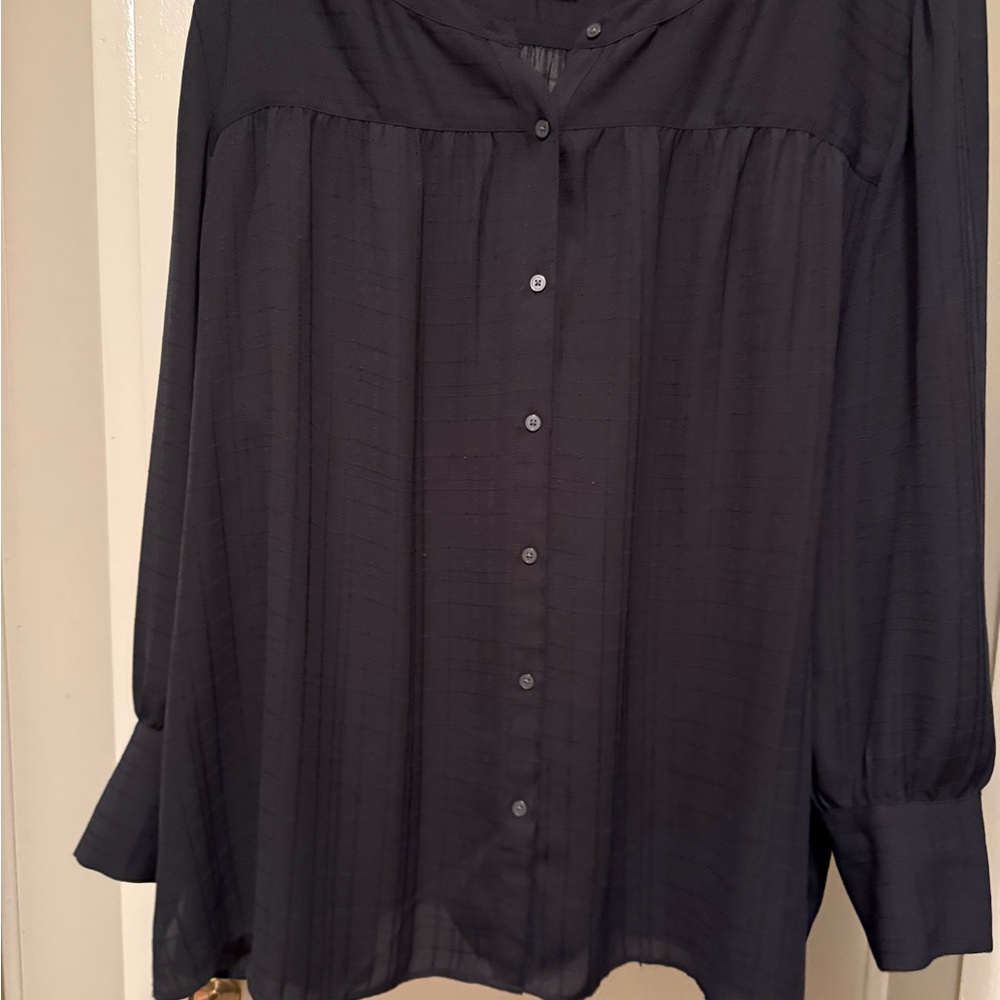 Elegant Black Women's Top